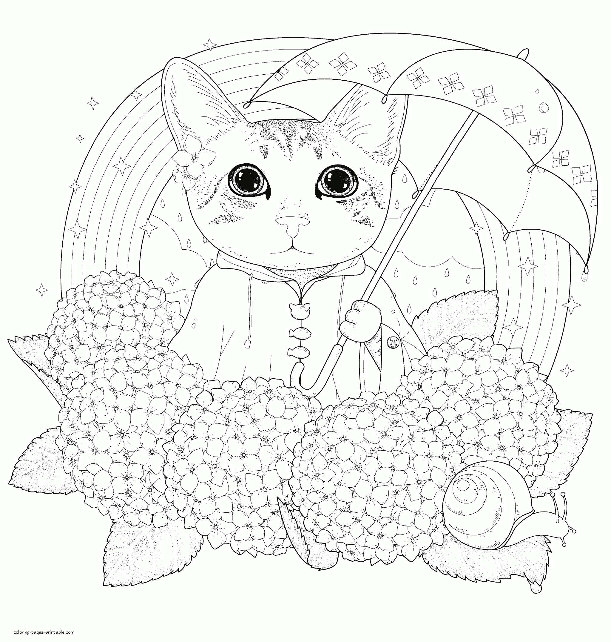 Animal Coloring Pages For Adults To Print |