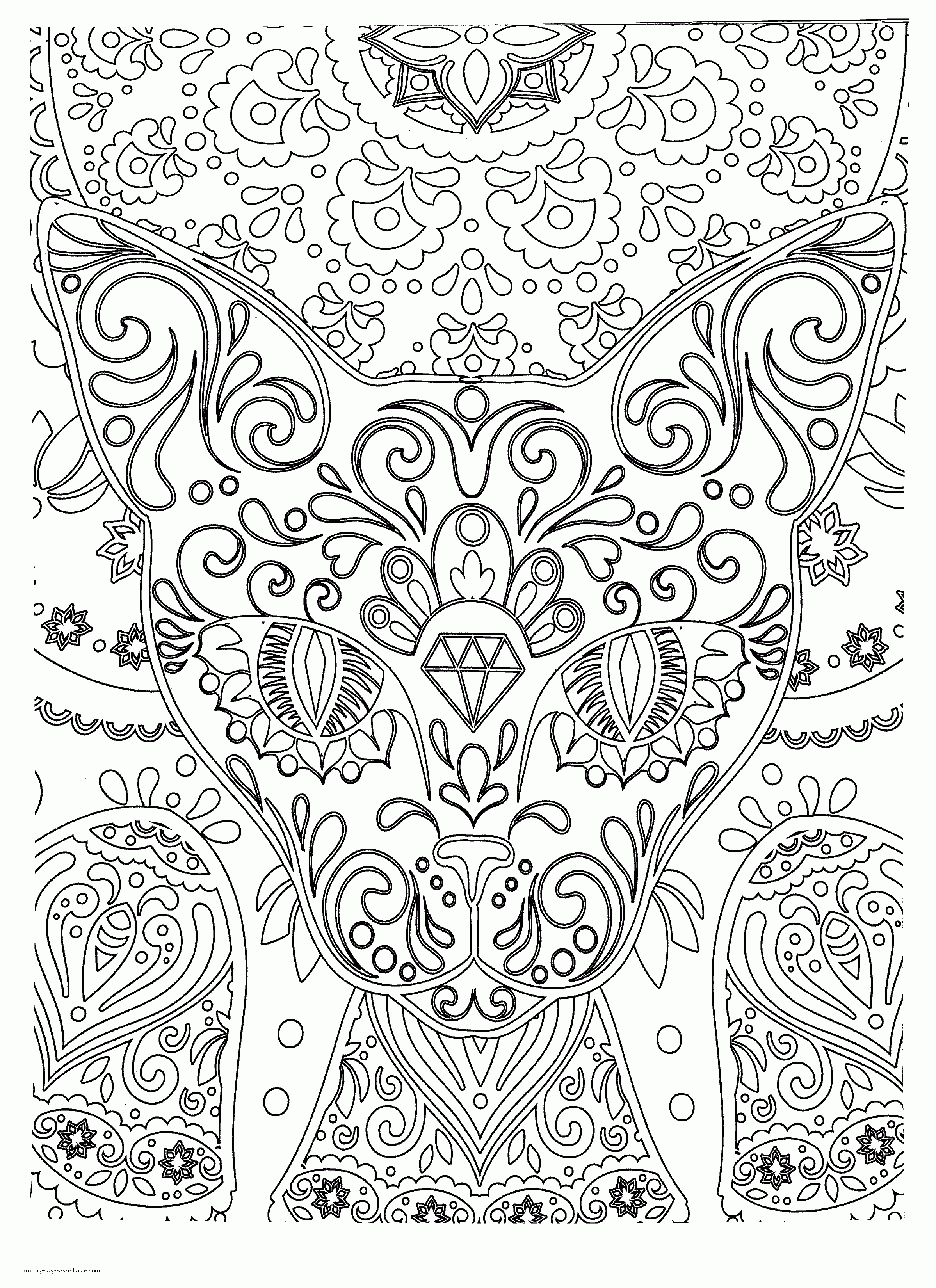 Adult Animal Coloring Books For Free