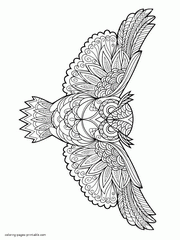 60 Desenhos para Adultos  Bird coloring pages, Animal coloring pages, Adult  coloring pages