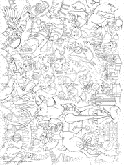 45 Free Christmas Coloring Pages For Adults 2017