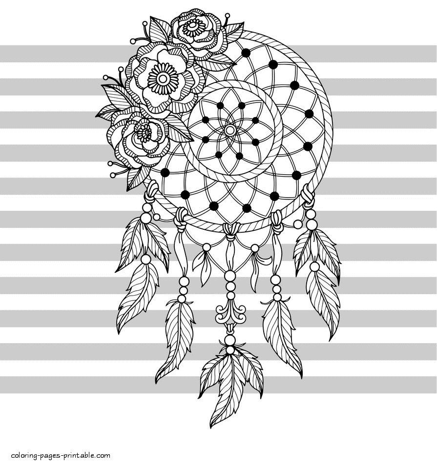Realistic Coloring Pages For Adults. Flowers || COLORING-PAGES