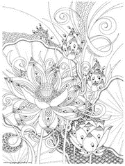 Download 130 Flower Coloring Pages For Adults Free