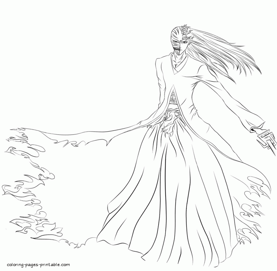 Anime coloring sheets || COLORING-PAGES-PRINTABLE.COM