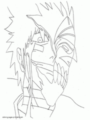 Free coloring pages of Ichigo
