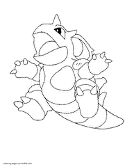 Pokemon coloring pages free to print. Nidoqueen
