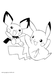 Printable pokemon coloring pages. Simply print out and paint