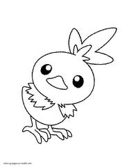 Coloring pages anime Pokemon to print