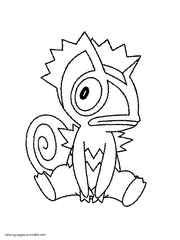 Free printable coloring pages. Pokemon picture