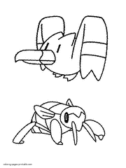 Printable colouring pages Pokemon