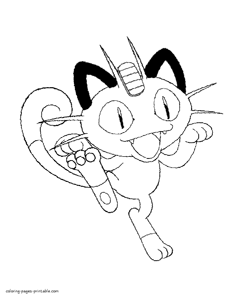 Boys coloring pages. Pokemon || COLORING-PAGES-PRINTABLE.COM
