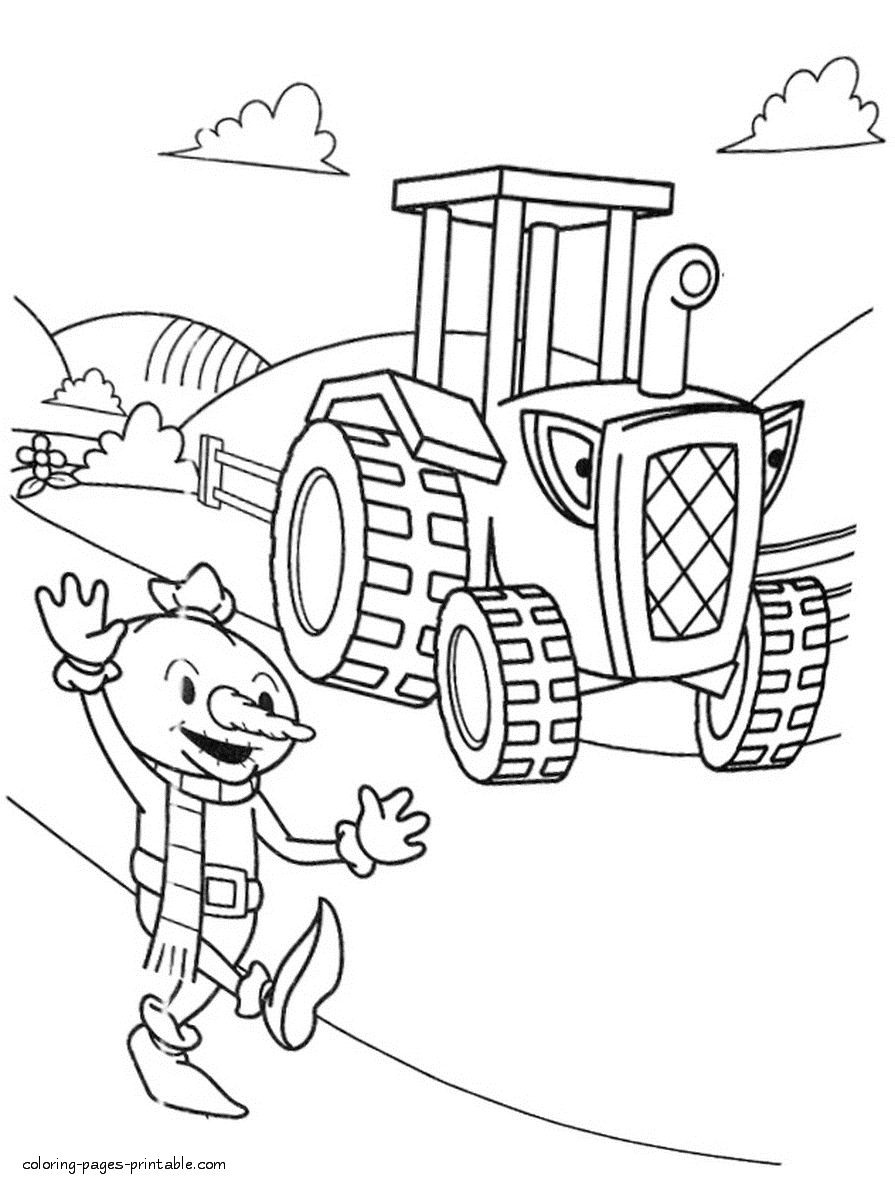 Download Bob the Builder coloring pages pictures 14 || COLORING ...
