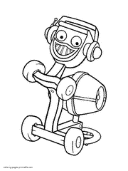 Bob the Builder coloring pages 10