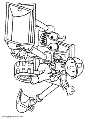 Bob the Builder coloring pages 3