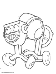 Bob the Builder coloring page 6