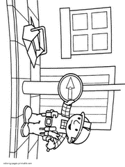 Bob the Builder coloring pages to print 13