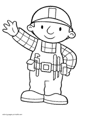 Bob the Builder coloring pages 6
