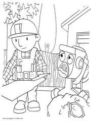 Bob the Builder colouring page 5
