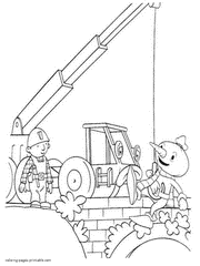 Bob the Builder coloring pages 11
