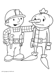 Bob the Builder coloring pages 13
