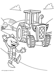 Bob the Builder coloring pages 14