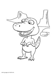 Buddy - one of main characters of series about dinosaurs