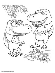 Dinosaur Train coloring pages - Coloring Pages