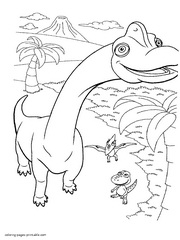 Printables of Dinosaur Train series