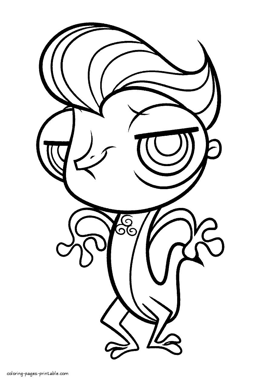 Free coloring pages for little girls