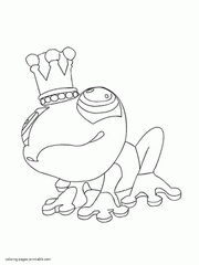 Pet coloring page for kids