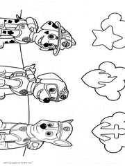Paw Patrol coloring pages that you can print