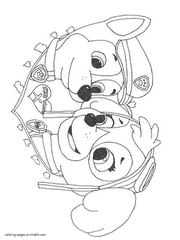 Paw Patrol Coloring Pages. ### Printable Free Pictures (50)