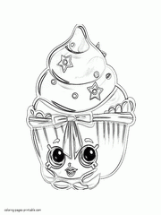Limited edition Shopkins coloring pages