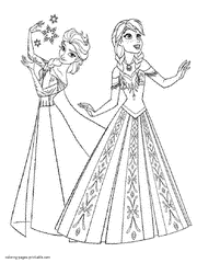 7200 Coloring Pages Princess Elsa  Latest