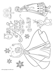 Featured image of post Frozen Fever Printable Elsa Coloring Pages - 1368 frozen elsa 3d models.