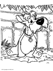 Lady and the Tramp coloring pages 24