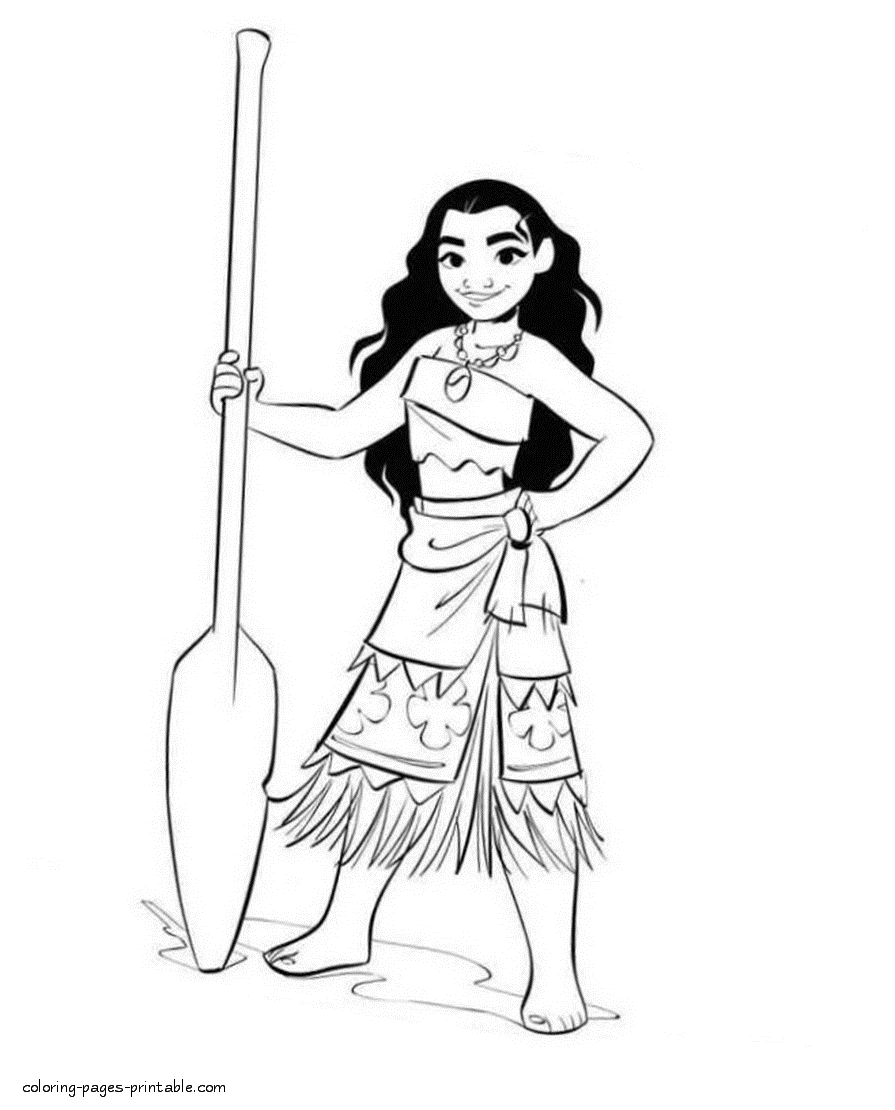 Disney Princesses Coloring Pages Moana COLORING PAGES PRINTABLE COM