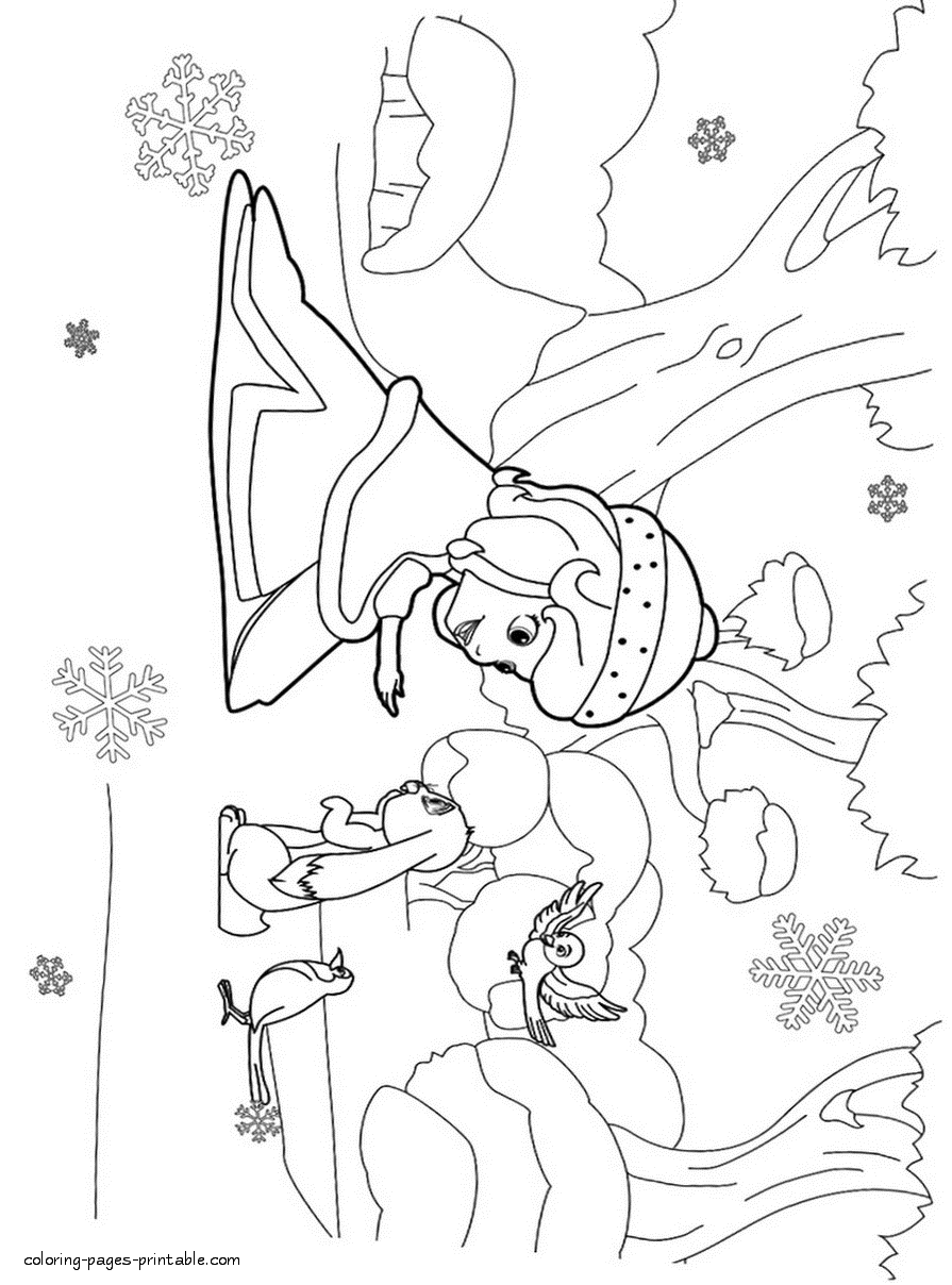 Sofia the First free printable coloring pages