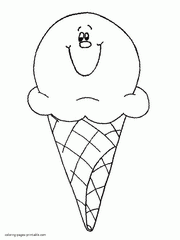 64 Ice Cream Coloring Pages Free Printable Pictures