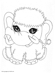 Abbey Bominable coloring pages - Coloring Pages