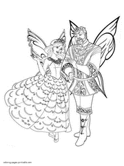 Barbie Mariposa and The Fairy Princess printables
