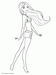 Coloring pages to download free. Barbie in a Mermaid Tale