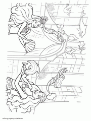 Barbie in a Mermaid Tale pictures to color