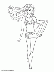 Featured image of post Fashion Coloring Pages For Girls Barbie