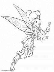 Download Fairy Coloring Pages Free Printable Princess Pictures 76