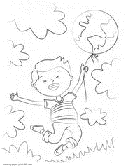 Earth Day coloring pages for kindergarten and preschool