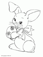 Coloring pages of Easter to free print out
