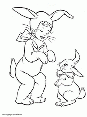 Easter coloring pages printable for free