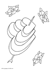 Heart coloring pages to print or download