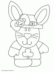 Coloring sheets for preschool. St. Patrick Day