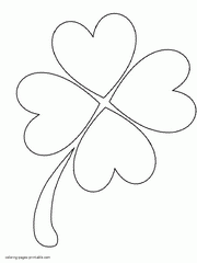St. Patricks coloring pages for holiday